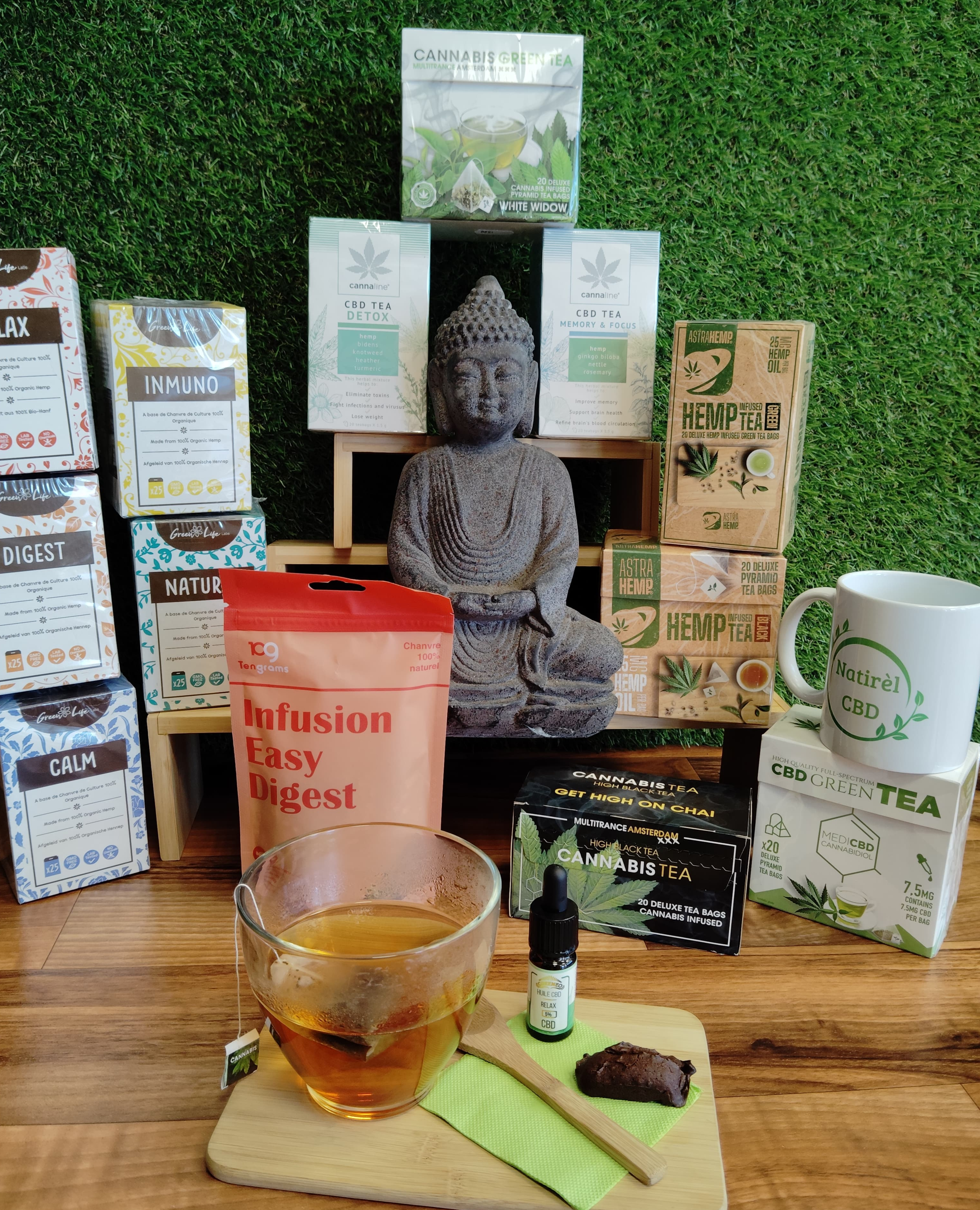 Thés et Infusions CBD - Pour une détente naturelle